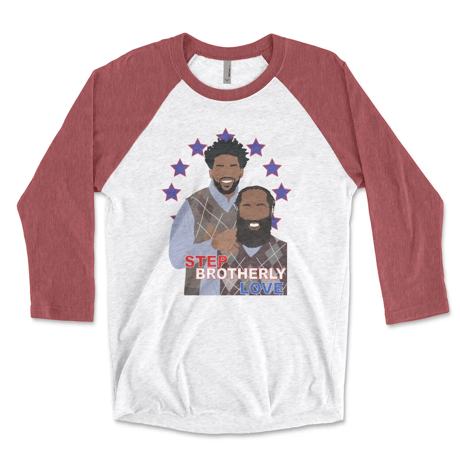 "Joel & James Step Brotherly Love" Raglan Tee