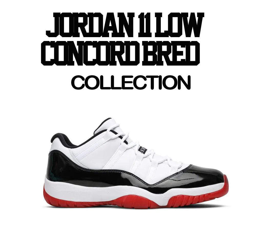 Retro 11 Low Concord Bred Money Over Love Shirt