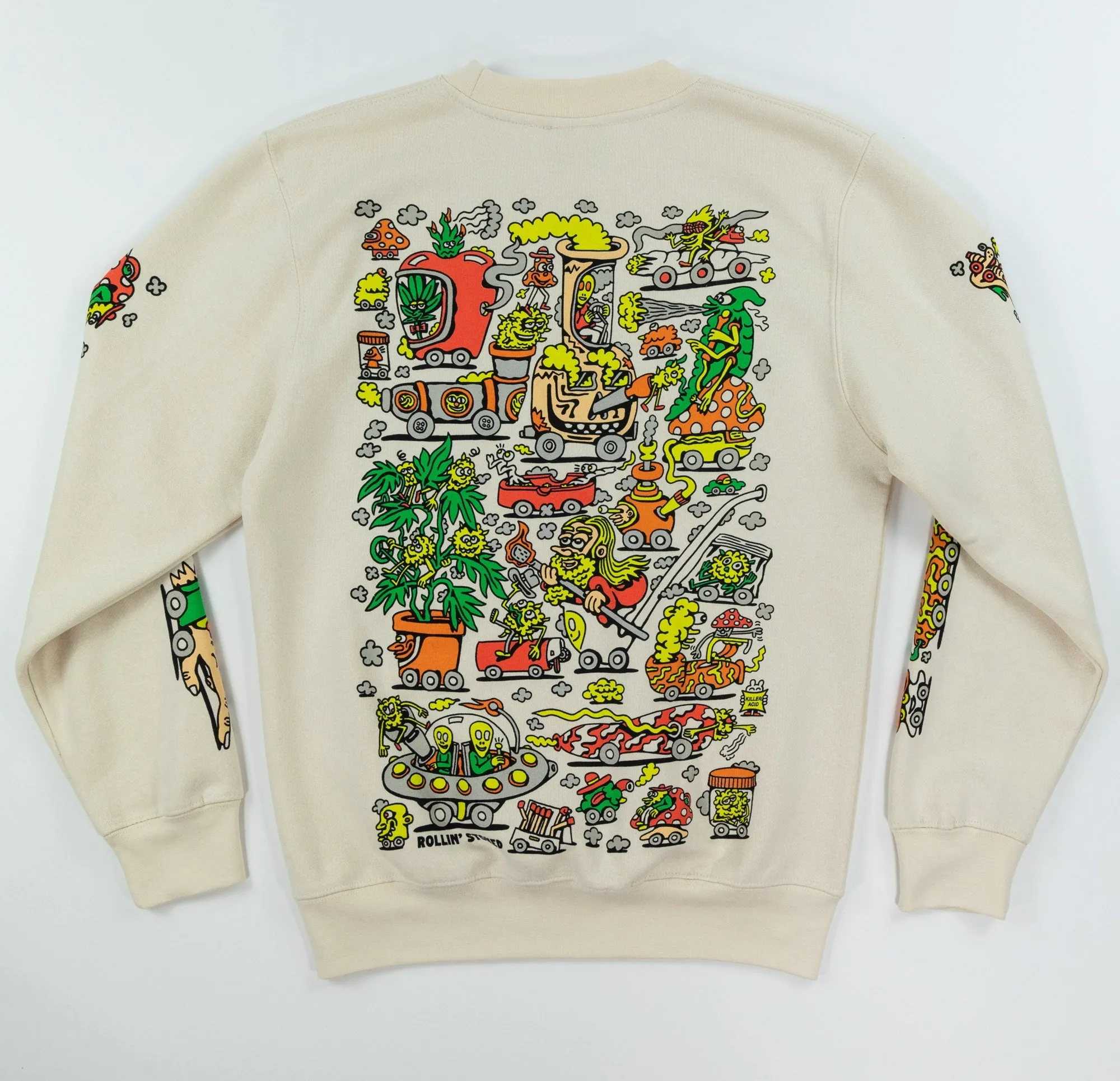 Rollin' Stoned Crewneck Sweatshirt