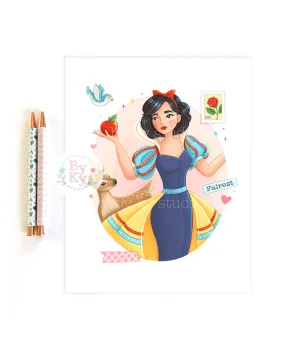 Snow White Art Print