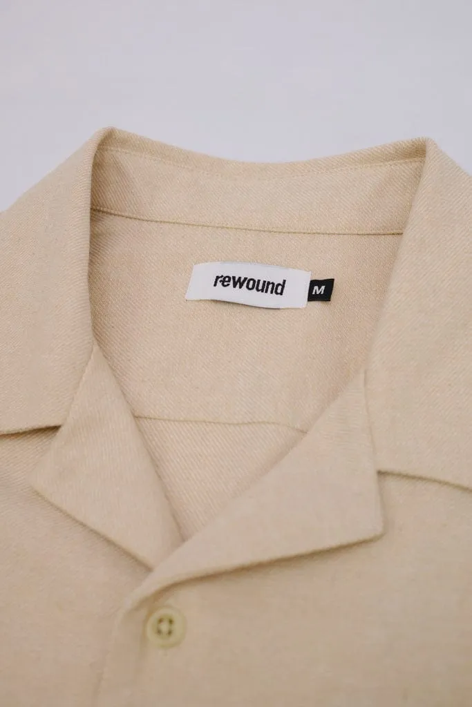 The Alexander 100% Recycled Shirt | Beige