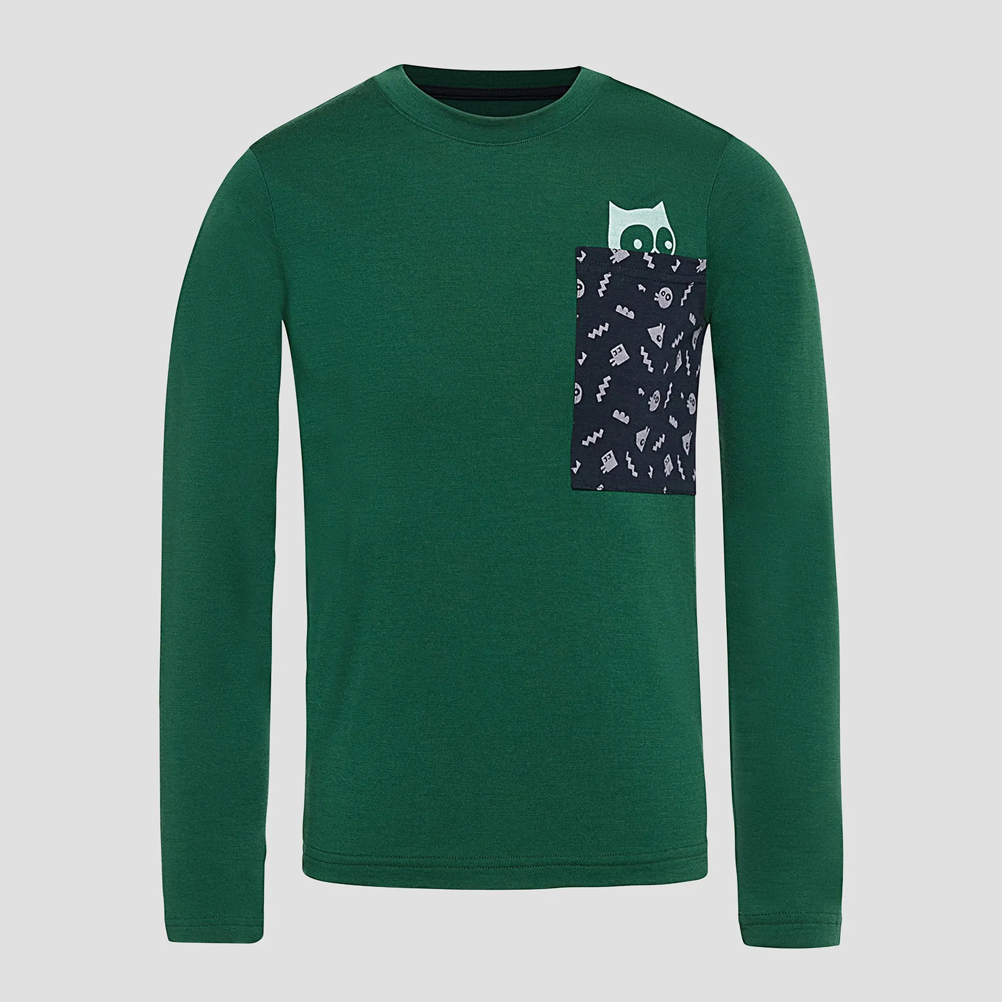 Tim Merino pocket longsleeve "Birdday Party"