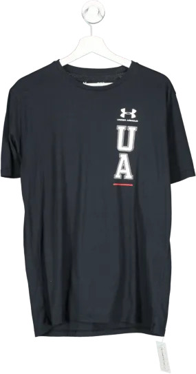 Under Armour Blue Athlete Logo Tee UK L