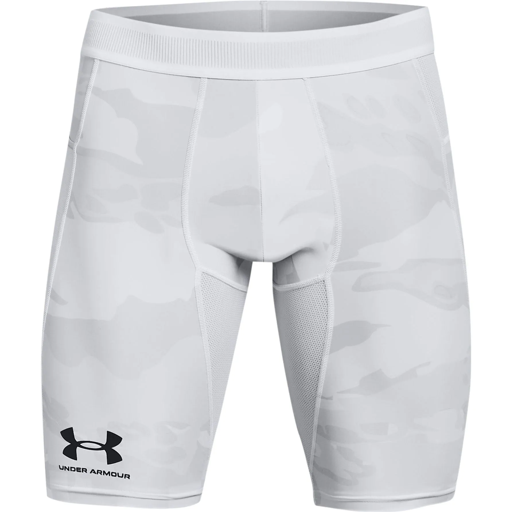 Under Armour Iso-Chill Mens Short Compression Tights - White