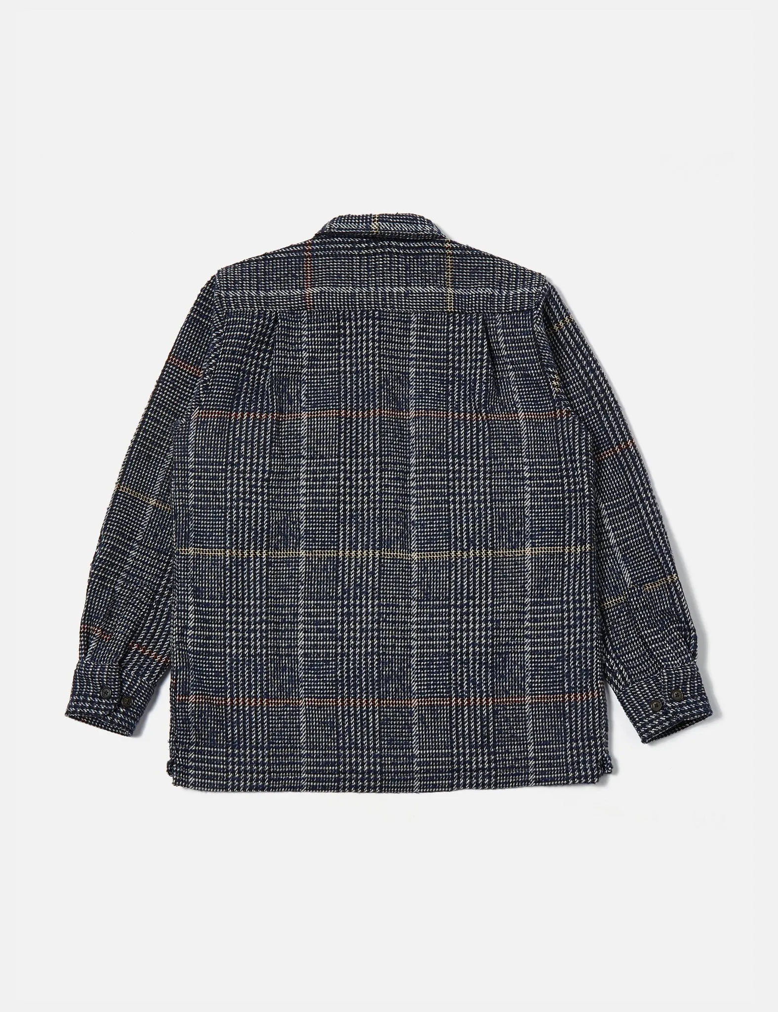 Universal Works Long Sleeve Utility Shirt - Navy Blue