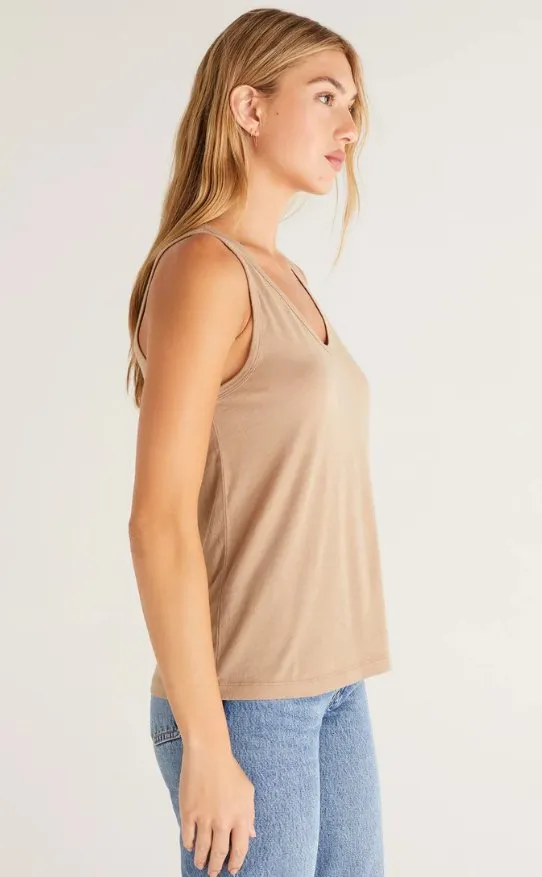 Z SUPPLY PIA SOFT V NECK TANK