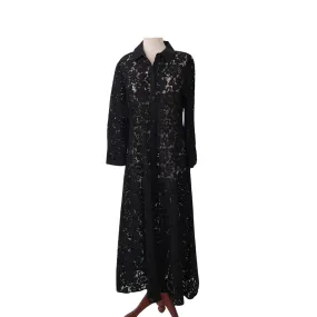 ZARA Black Lace Long Tunic | Pre Loved |